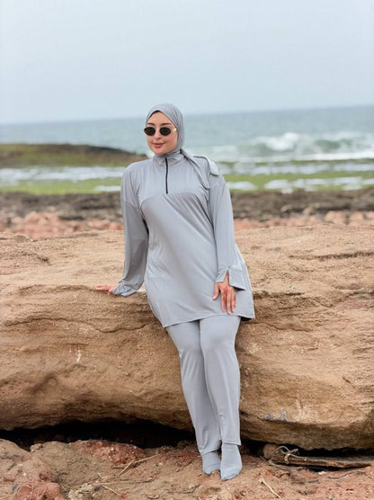 بوركيني طويل 4 قطع | Burkini Long 4 Pièces